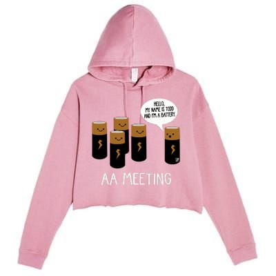 Aa Meeting Crop Fleece Hoodie