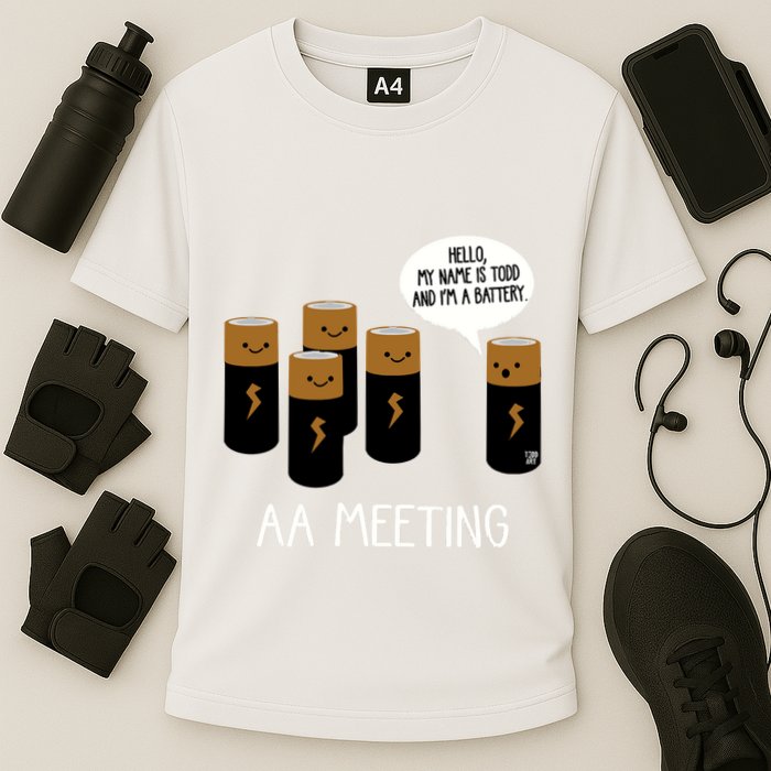 Aa Meeting Cooling Performance Crew T-Shirt