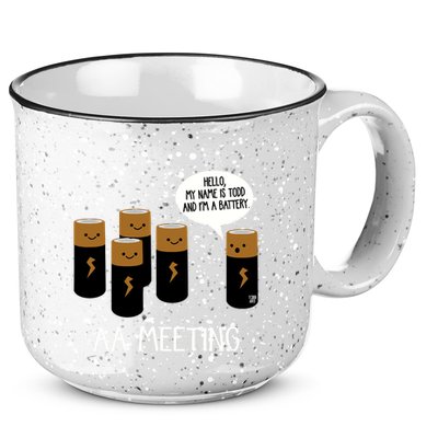 Aa Meeting 15oz Campfire Ceramic Mug