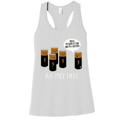 Aa Meeting Women's Racerback Tank