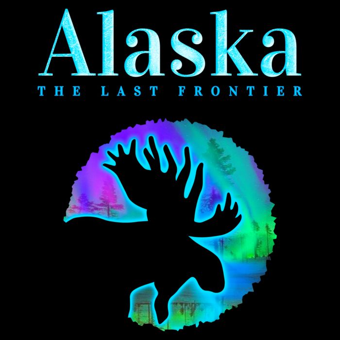 Alaska Moose Aurora Borealis The Last Frontier Funny Gift City Backpack