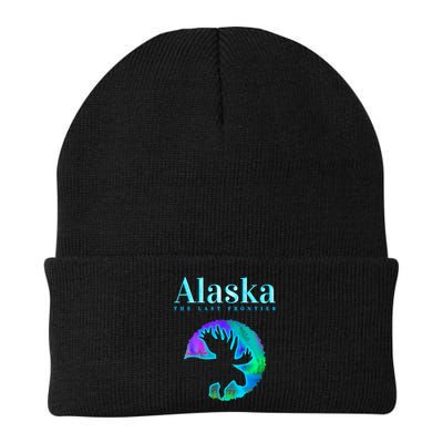 Alaska Moose Aurora Borealis The Last Frontier Funny Gift Beanie