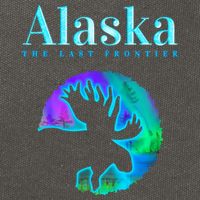 Alaska Moose Aurora Borealis The Last Frontier Funny Gift Cotton Canvas Backpack