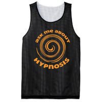 Ask Me About Hypnosis Hypnotist And Hypnosis Mesh Reversible Basketball Jersey Tank