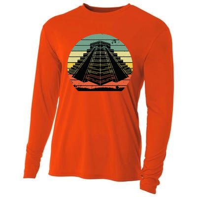 Aztec Mexican Art Cool Mayan Inca Love Perfect Gift Idea Cooling Performance Long Sleeve Crew