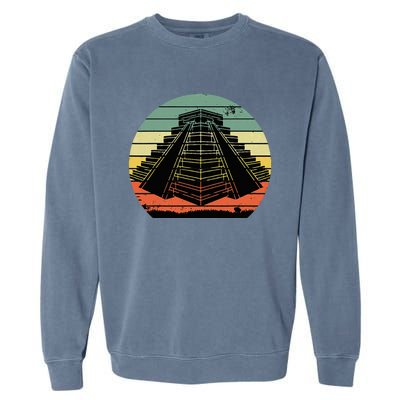 Aztec Mexican Art Cool Mayan Inca Love Perfect Gift Idea Garment-Dyed Sweatshirt