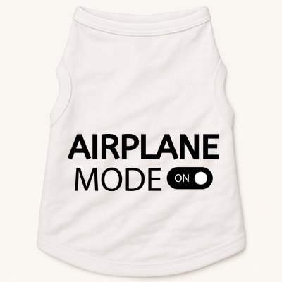 Airplane Mode Doggie Tank