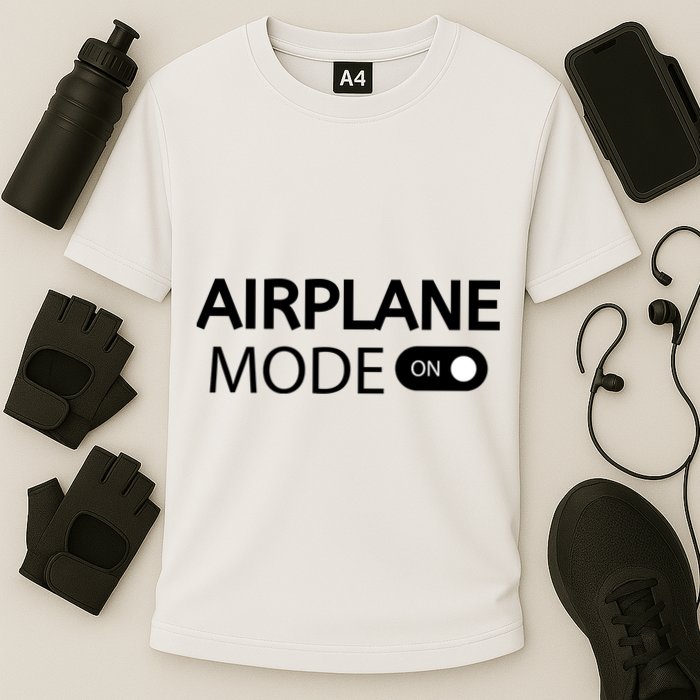 Airplane Mode Cooling Performance Crew T-Shirt