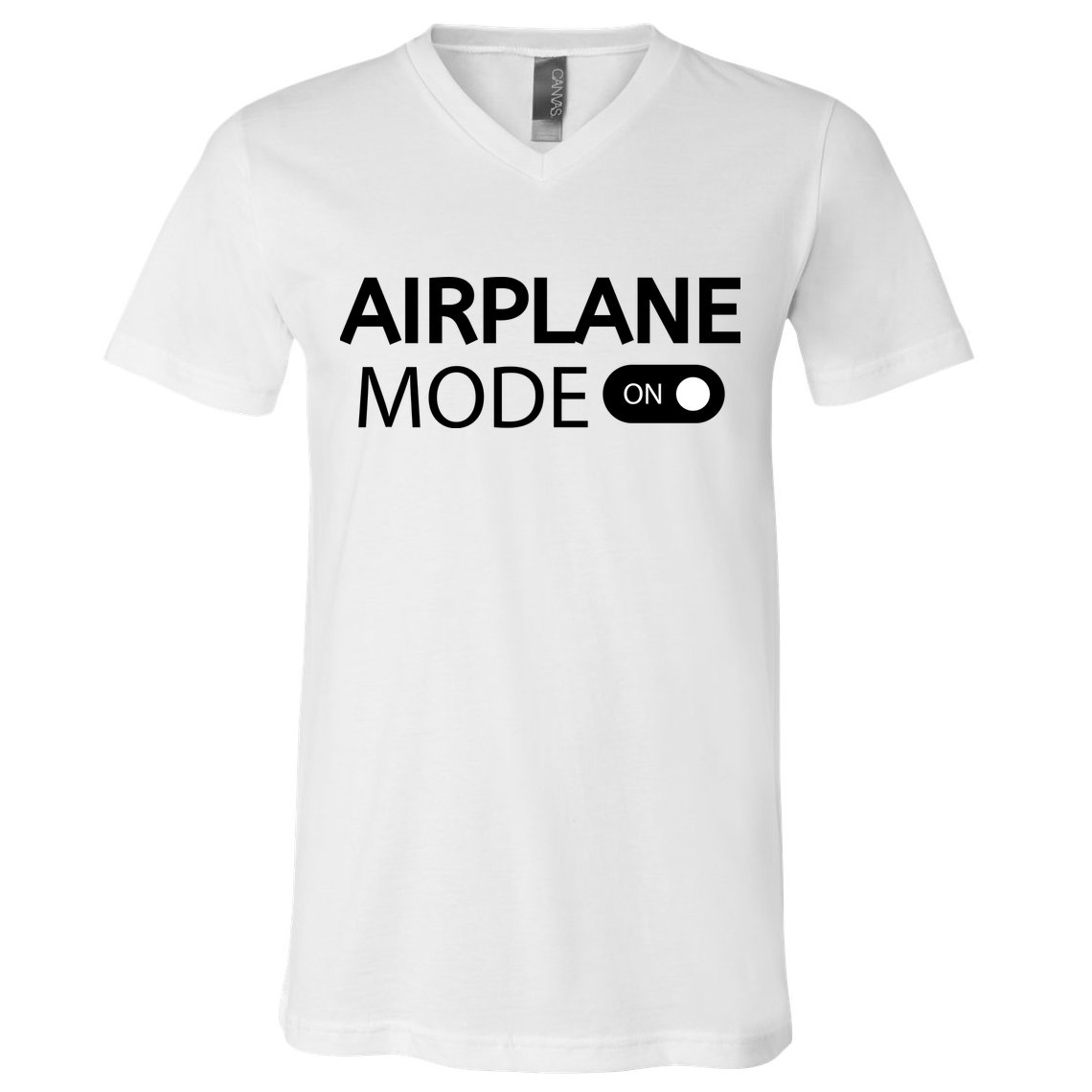 Airplane Mode V-Neck T-Shirt