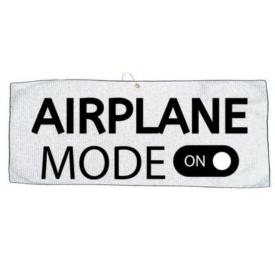 Airplane Mode Large Microfiber Waffle Golf Towel