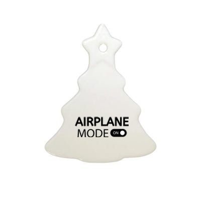 Airplane Mode Ceramic Tree Ornament