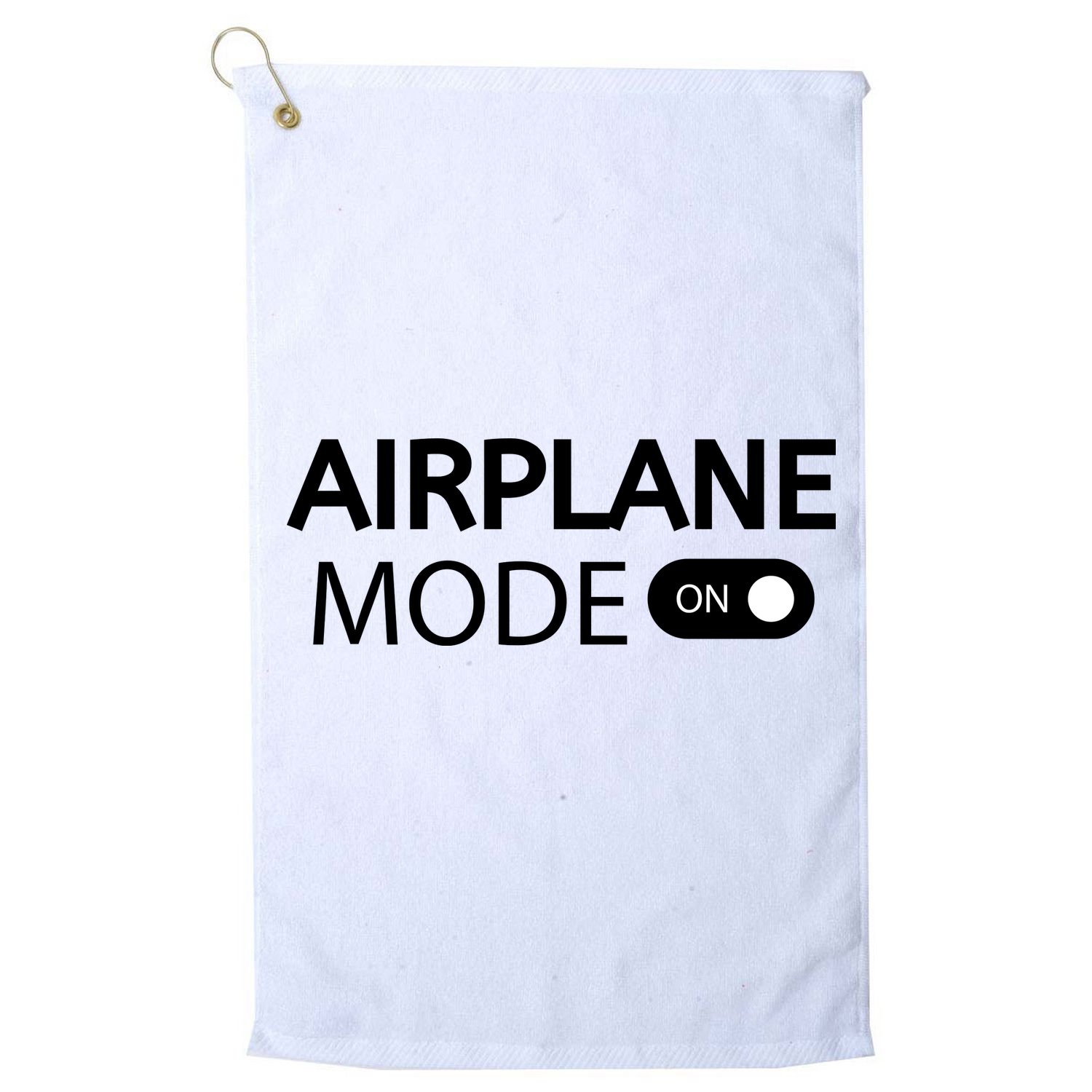 Airplane Mode Golf Towel