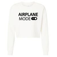 Airplane Mode Cropped Pullover Crew
