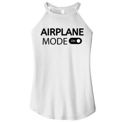 Airplane Mode Women's Perfect Tri Rocker Tank