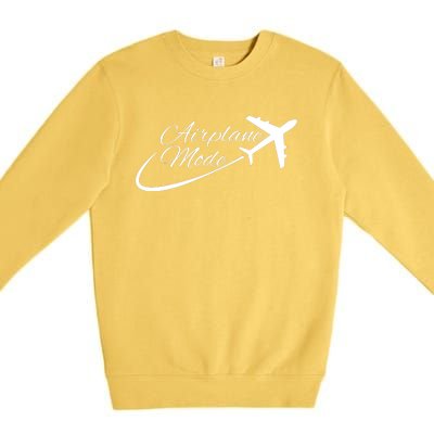 Airplane Mode Premium Crewneck Sweatshirt