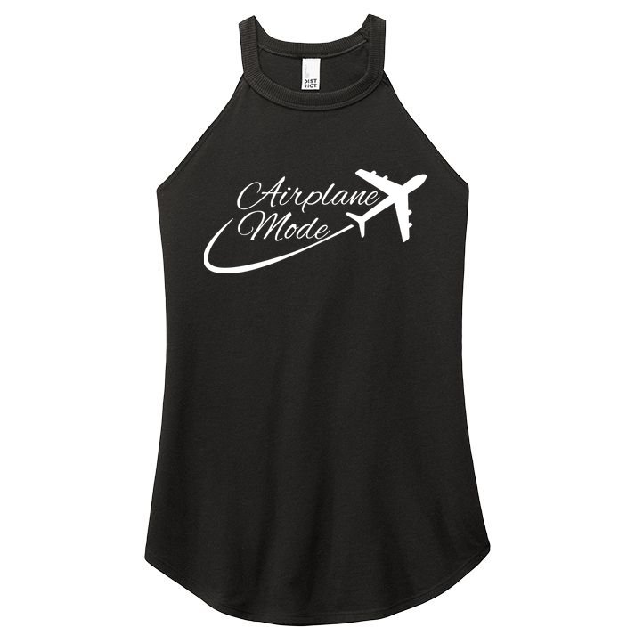 Airplane Mode Women's Perfect Tri Rocker Tank