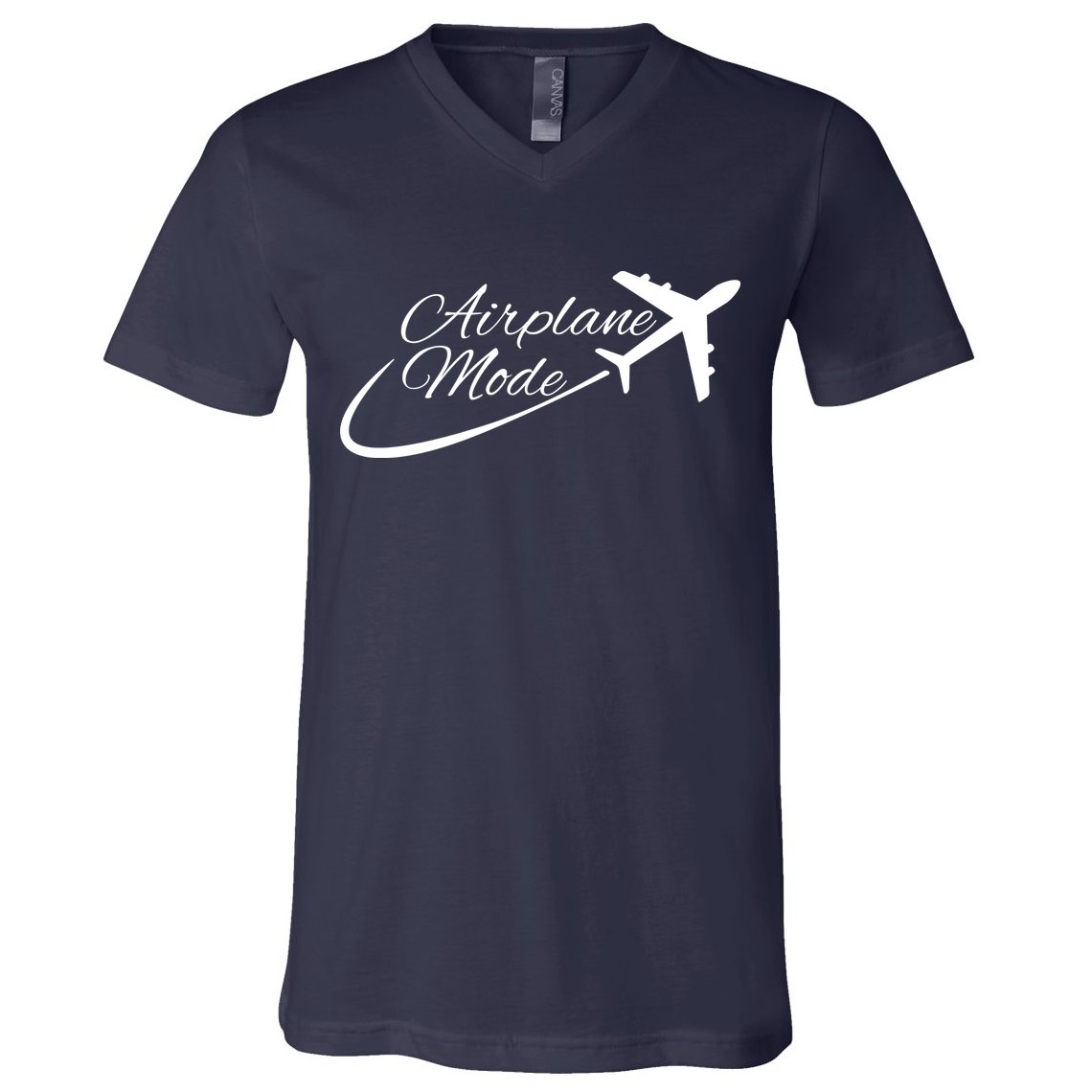 Airplane Mode V-Neck T-Shirt