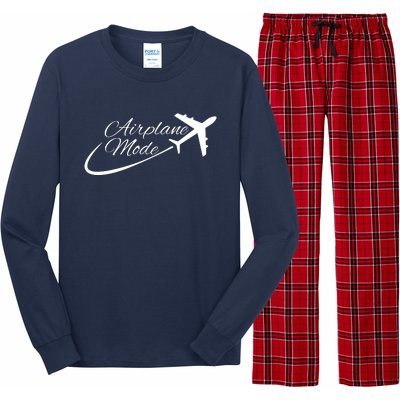 Airplane Mode Long Sleeve Pajama Set