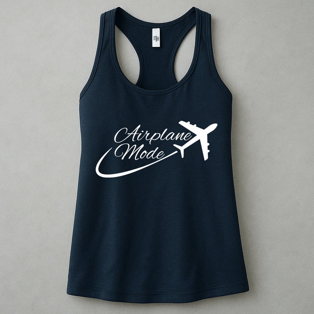 Airplane Mode Womens Tank Top