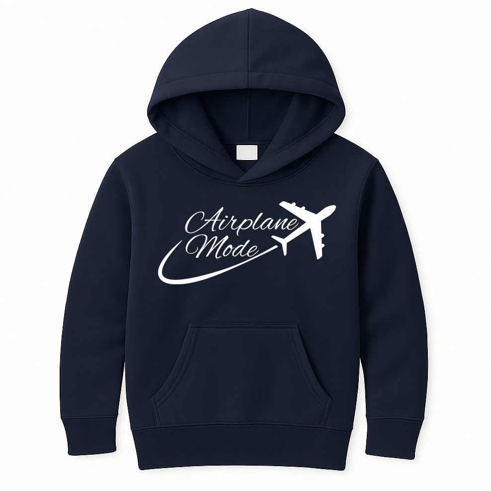 Airplane Mode Kids Hoodie