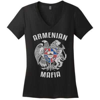 Armenian Mafia Armenia Women's V-Neck T-Shirt