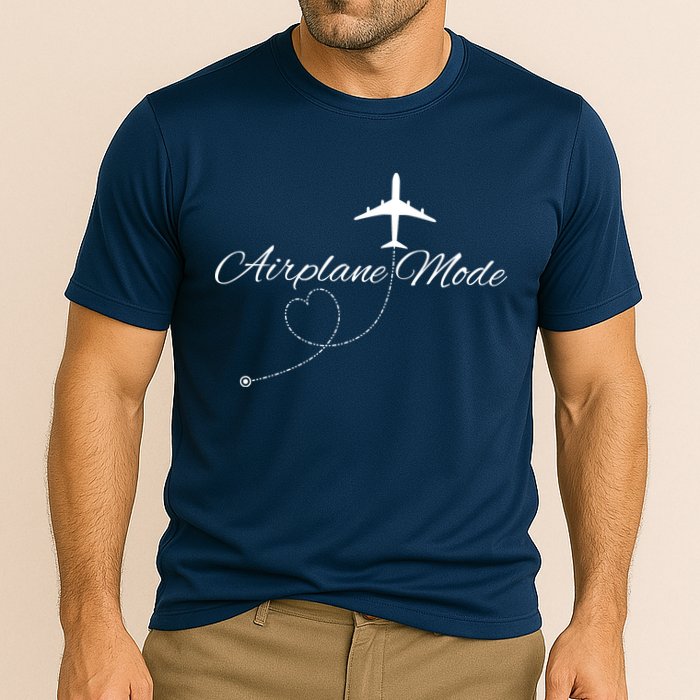 Airplane Mode Cooling Performance Crew T-Shirt
