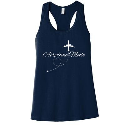 Airplane Mode Women's Racerback Tank