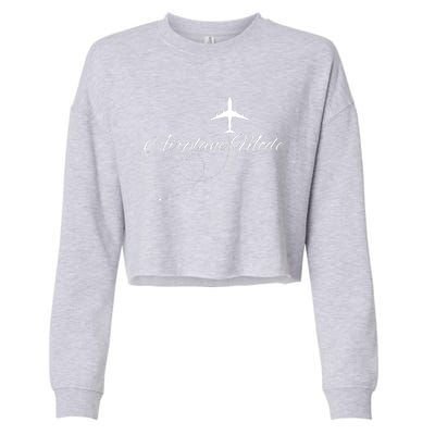 Airplane Mode Cropped Pullover Crew