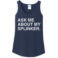 Ask Me About My Splinker Ladies Essential Tank