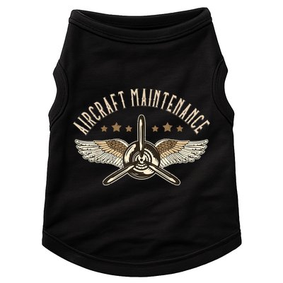 Aircraft Maintenance Airplane Mechanics Aircraft Mechanic Doggie Tank