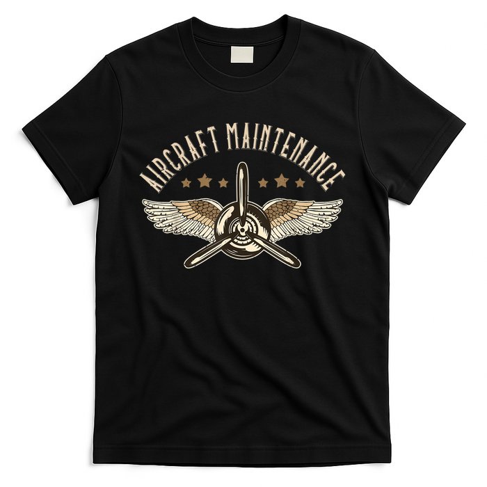 Aircraft Maintenance Airplane Mechanics Aircraft Mechanic T-Shirt