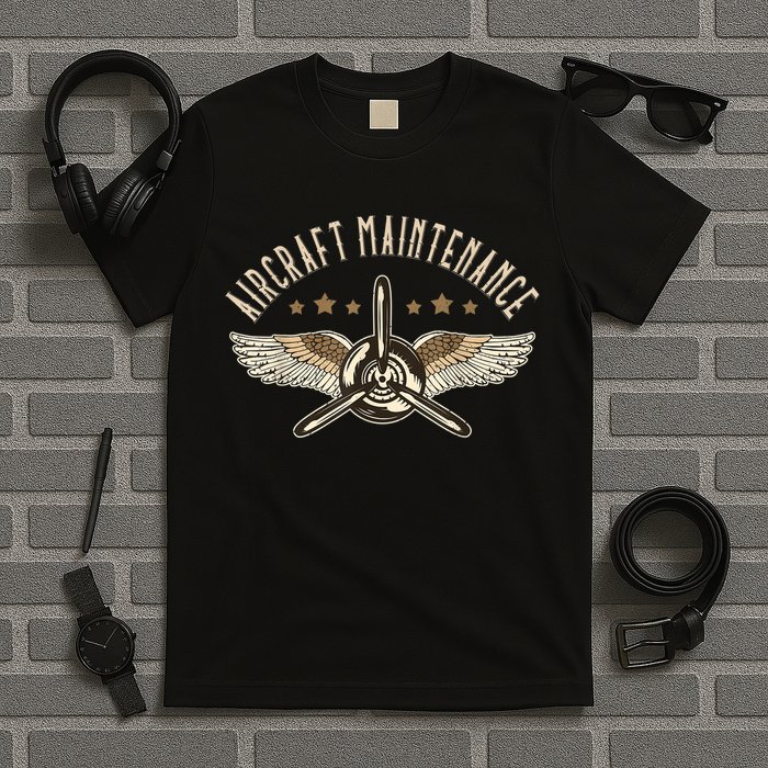 Aircraft Maintenance Airplane Mechanics Aircraft Mechanic T-Shirt