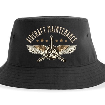Aircraft Maintenance Airplane Mechanics Aircraft Mechanic Sustainable Bucket Hat