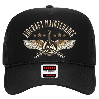 Aircraft Maintenance Airplane Mechanics Aircraft Mechanic Trucker Hat