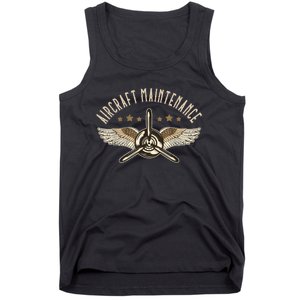 Aircraft Maintenance Airplane Mechanics Aircraft Mechanic Tank Top