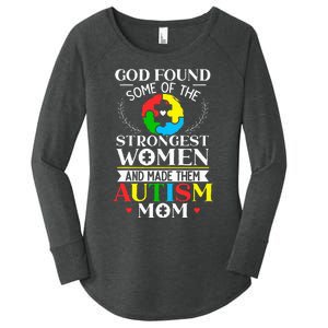 Autism Mom ASD Awareness Autism Spectrum Disorder Mother Women's Perfect Tri Tunic Long Sleeve Shirt