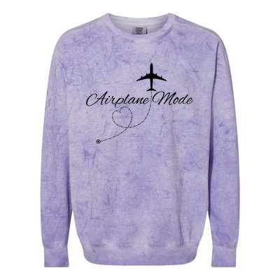 Airplane Mode Colorblast Crewneck Sweatshirt