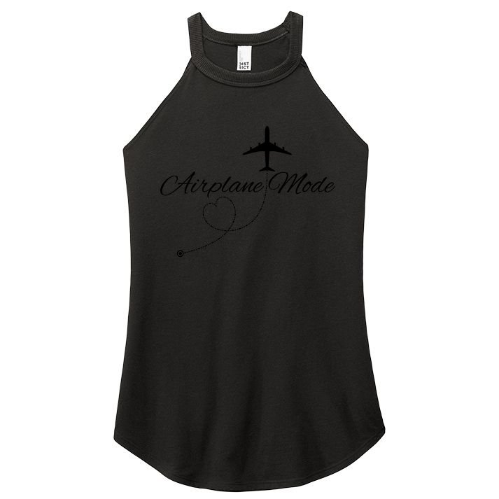 Airplane Mode Women's Perfect Tri Rocker Tank