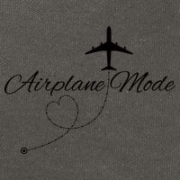Airplane Mode Cotton Canvas Backpack