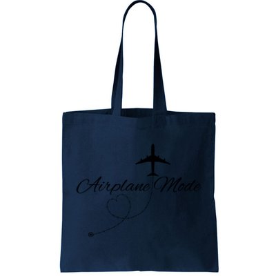 Airplane Mode Tote Bag