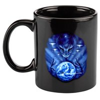 Alien Master 11oz C Handle Ceramic Mug