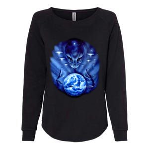 Alien Master Womens California Wash Sweatshirt