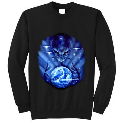 Alien Master Tall Sweatshirt