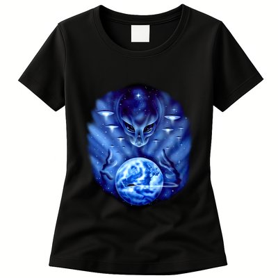 Alien Master Womens T-Shirt