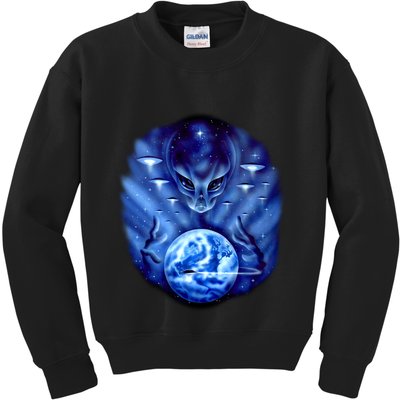 Alien Master Kids Sweatshirt
