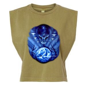 Alien Master Garment-Dyed Women's Muscle Tee