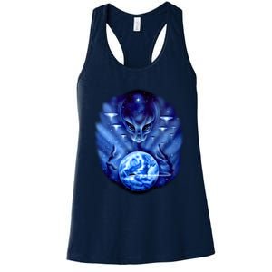 Alien Master Women's Racerback Tank