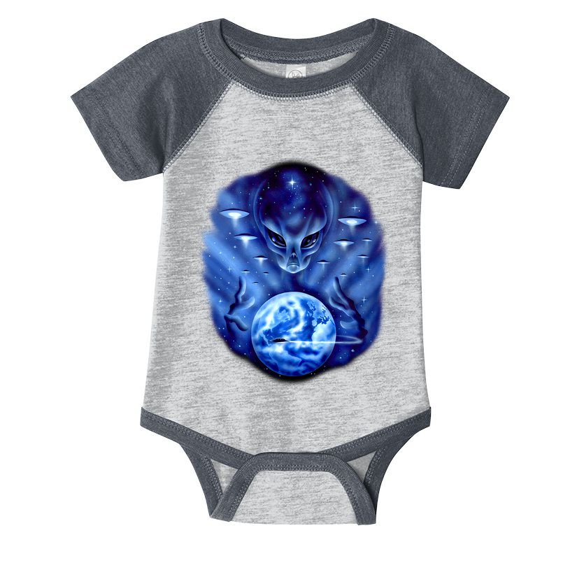 Alien Master Infant Baby Jersey Bodysuit