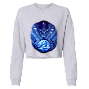 Alien Master Cropped Pullover Crew