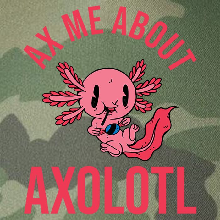 Ax Me About Axolotl Legacy Tie Dye Trucker Hat